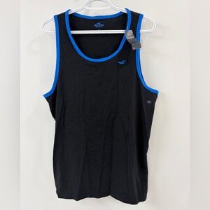 NWT Hollister Black & Blue Tank Top - Medium